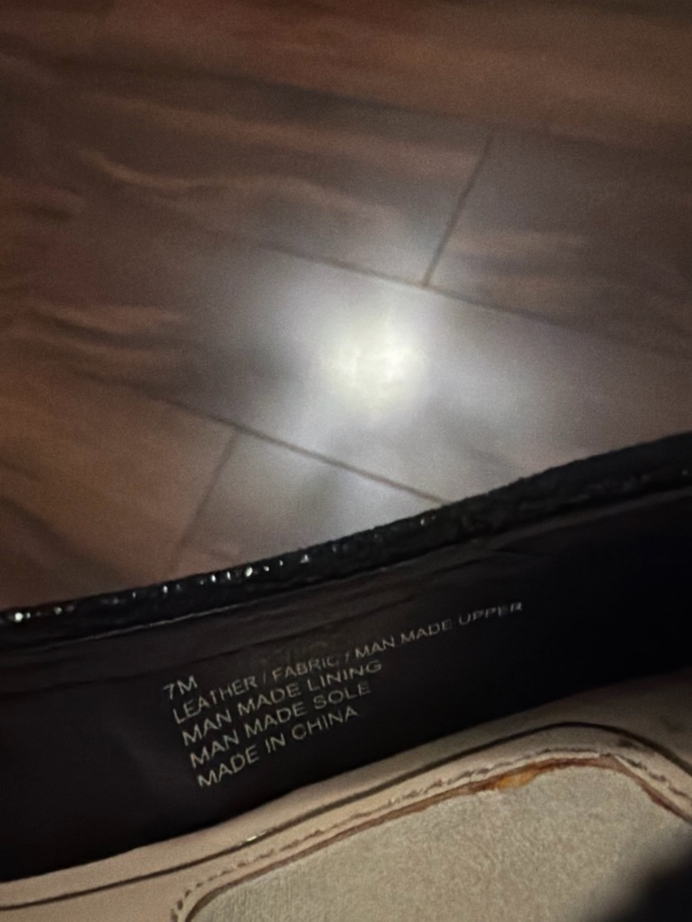 Alex Marie Black Crystal Toe Ballet Flats - Picture 5 of 5